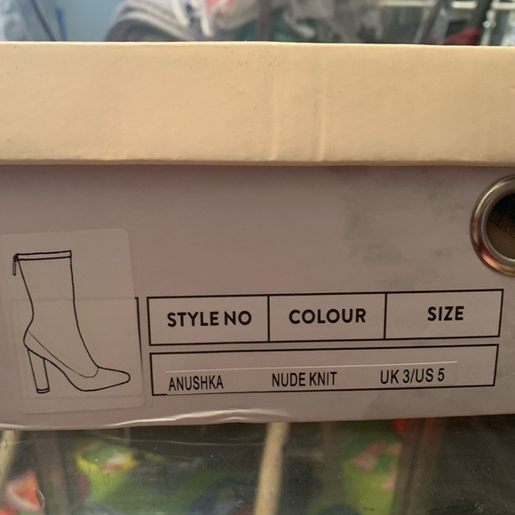 EGO Anushka Knit Ankle Boots - Picture 15 of 15